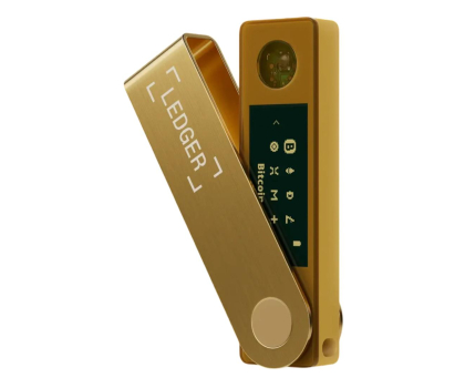 Portfel kryptowalut Ledger Nano X gold LEDGERNANOXG
